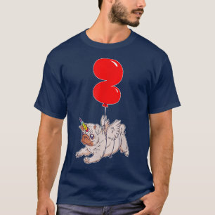 Camiseta Festa de Balões de segundos Unicorn Bonito