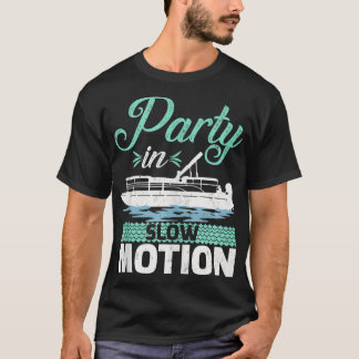 Camiseta Festa de Barcos Engraçados em Movimento Lento