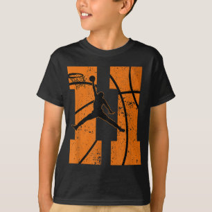 Camiseta Festa de Basquete de Aniversário de 11 11 Anos e 1
