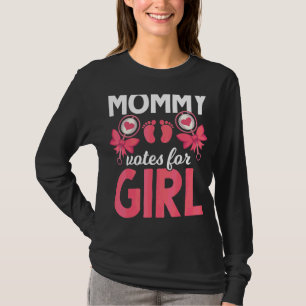 Camiseta Festa de Bebê da Equipe Futuro da Mãe Sexo do Chá