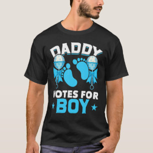 Camiseta Festa de Bebê do Team Boy Futuro Chá de fraldas Gê