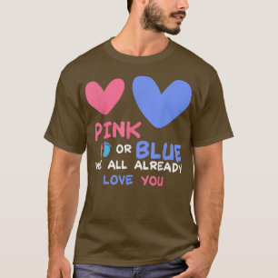 Camiseta Festa De Bebê... Todos Nós Já Amamos Seu Chá de fr