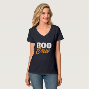 Camiseta Festa de Boo Crew Halloween
