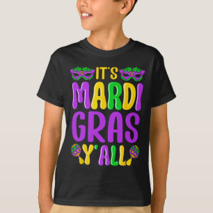 Camiseta Festa de Carnaval Design Mardi Gras Engraçado É Ma