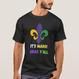 Camiseta Festa de Carnaval Roupa Mardi Gras Fleur De L