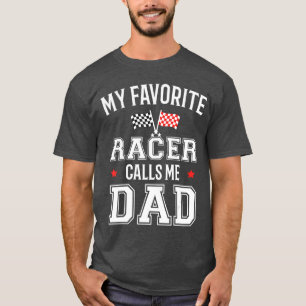 Camiseta Festa de Carros de Corrida Meu Piloto Favorito Me 