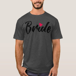 Camiseta Festa de casamento Coração E Bachelorette Pa