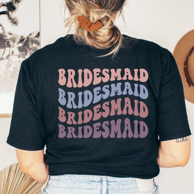 Camiseta Festa de casamento de Impressão da parte traseira  (Criador carregado)