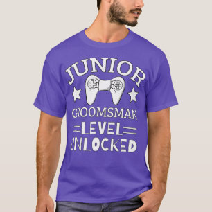 Camiseta Festa de casamento de jogos do Padrinho de casamen