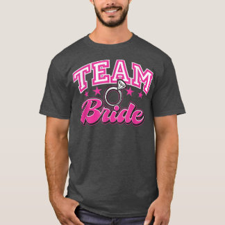 Camiseta Festa de casamento de Noiva do Grupo de Bridesmaid