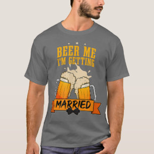 Camiseta Festa de Casamento Engraçada para Homens Noivo Aco