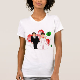 Camiseta Festa de casamento I "Madrinha de casamento" Perso