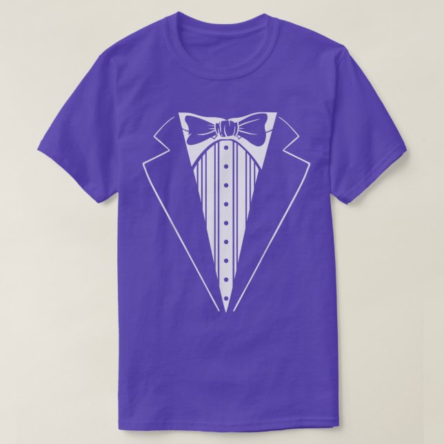 Camiseta Festa de casamento Tuxedo Coincidindo com Despedid (Frente do Design)