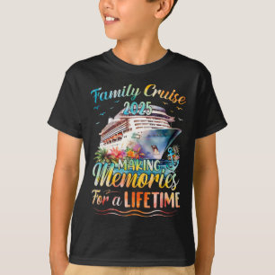 Camiseta Festa de Celebração de Cruzeiros Familiares Figura
