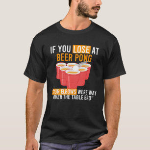 Camiseta Festa de cerveja para jogar bebendo de cerveja
