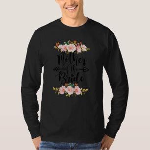 Camiseta Festa de Chá de Noiva Divertida para Mulheres Mãe 