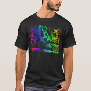 Camiseta Festa de Chá do Chapeleiro da Alice no País das Ma