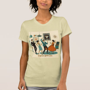 Camiseta Festa de Cocktail É Hora do Martini Atômico de Mea