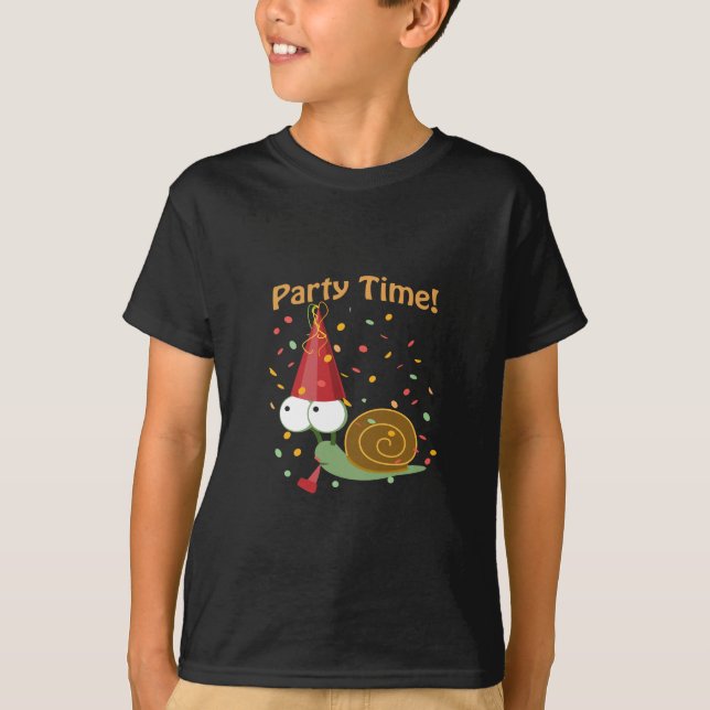 Camiseta Festa de Confetes! Caracol (Frente)
