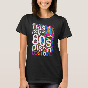 Camiseta Festa de Costume de Disco dos anos 80 Retro Music