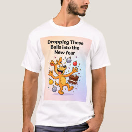Camiseta Festa de Desenho Animado Divertida