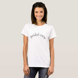 Camiseta Festa de Despedida de Solteira com Lábios