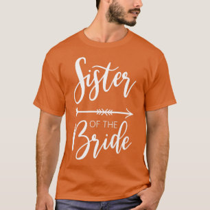 Camiseta Festa de Despedida de Solteira da Irmã da Noiva Fe