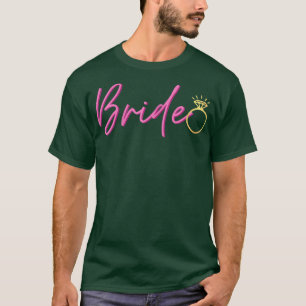 Camiseta Festa de despedida de solteira da noiva feminina