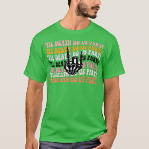 Camiseta Festa de Despedida de Solteira de Halloween A Noiv