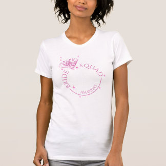 Camiseta Festa de Despedida de Solteira Diamante Brilho Ros