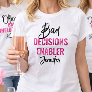 Camiseta Festa de Despedida de Solteira: Habilitando as Más