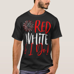 Camiseta Festa de Despedida de Solteira no Dia 4 de Julho p