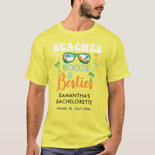 Camiseta Festa de Despedida de Solteira Personalizada Praia