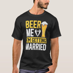 Camiseta Festa de Despedida de Solteiro Casamento Bebendo C