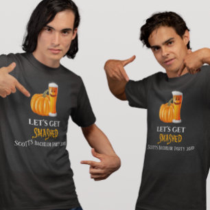 Camiseta Festa de Despedida de Solteiro Cerveja Halloween V