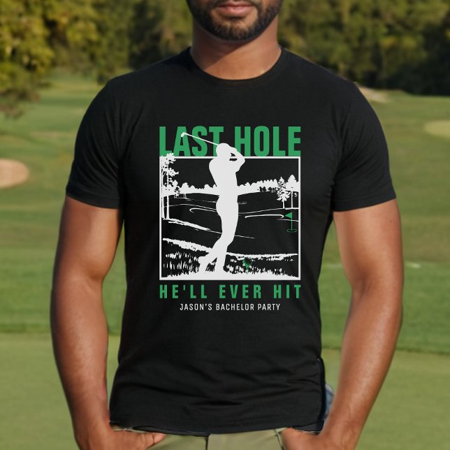Camiseta Festa de Despedida de Solteiro de Golfe Piada do Ú (Criador carregado)