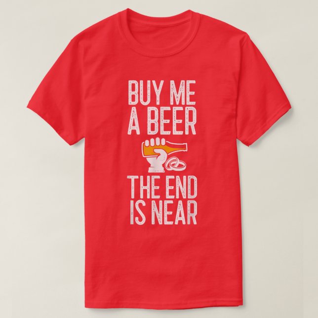 Camiseta Festa de Despedida de Solteiro Divertida Me Compre (Frente do Design)