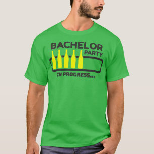 Camiseta Festa de Despedida de Solteiro em Andamento 5