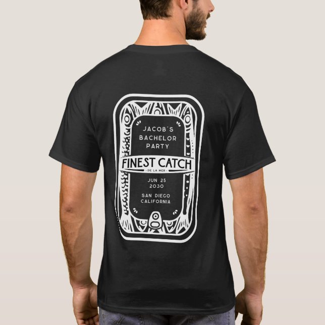 Camiseta Festa de Despedida de Solteiro Engraçada Melhor Ca (Verso)