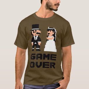 Camiseta Festa de Despedida de Solteiro Game Over, Banda De