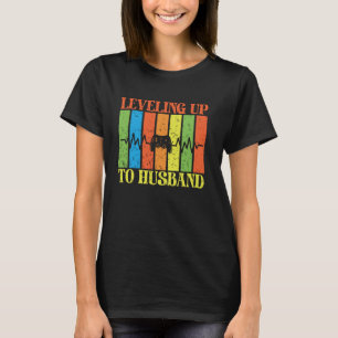 Camiseta Festa de Despedida de Solteiro Gamer Homens Subind