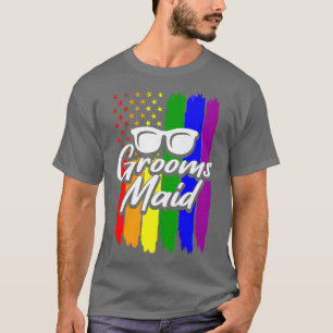 Camiseta Festa de Despedida de Solteiro Gay Orgulho Lgbt En