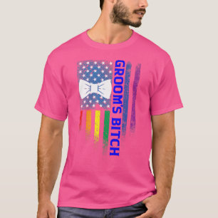 Camiseta Festa de Despedida de Solteiro Gay Orgulho Lgbt En