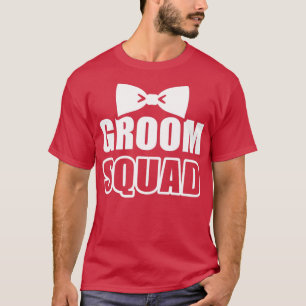 Camiseta Festa de despedida de solteiro Groom Squad 3