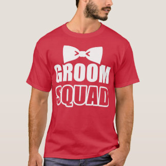 Camiseta Festa de despedida de solteiro Groom Squad 3