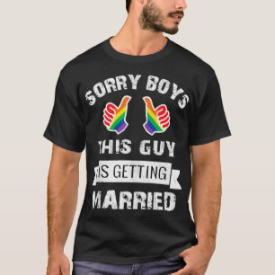 Camiseta Festa de DESPEDIDA DE SOLTEIRO LGBT Orgulho Gay Pr