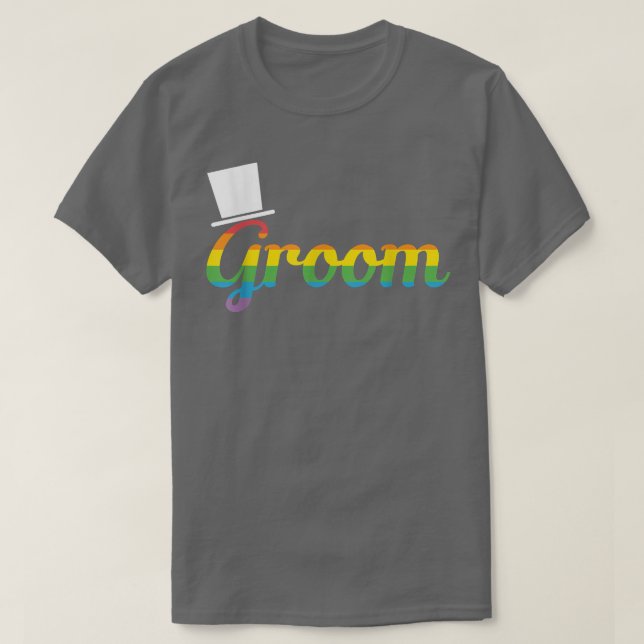 Camiseta Festa de Despedida de Solteiro LGBT para Gay do Me (Frente do Design)