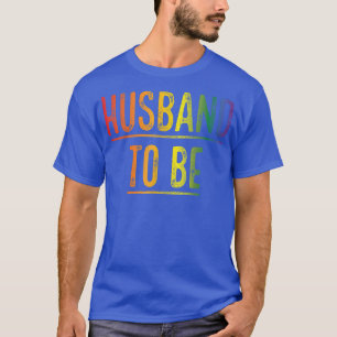 Camiseta Festa de Despedida de Solteiro Masculina Arco-íris