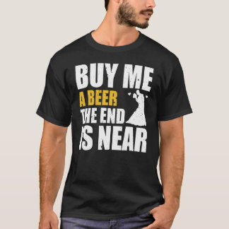 Camiseta Festa de Despedida de Solteiro Me Comprem Uma Cerv