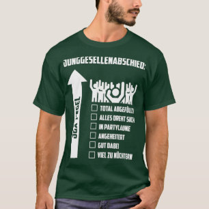 Camiseta Festa de Despedida de Solteiro Nível 2